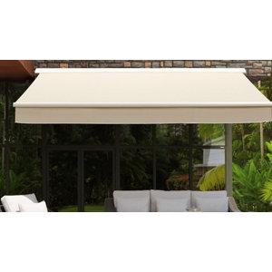 Sunjoy 14 ft. W x 10 ft. D Retractable Patio Awning