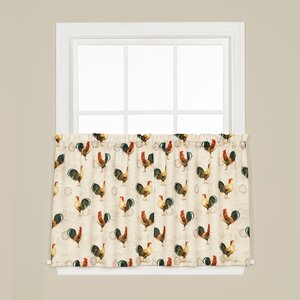 Tuscan Morning Tier Curtain