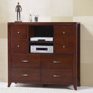 Bridgton 4 Drawer Media Chest by Darby Home Co