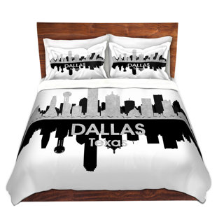 Go to store & view more images East Urban Home City IV Dallas Texas Duvet Set