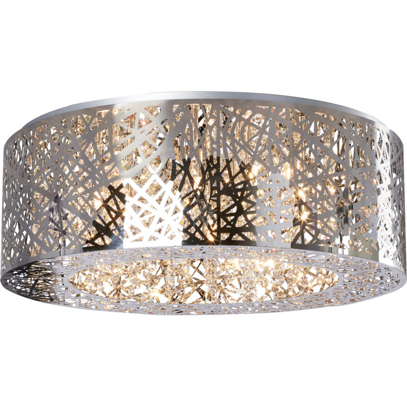 Laude Run Marlie 9 Light 23 5 Unique Statement Drum Flush Laude Run Marlie 9 Light 23 5