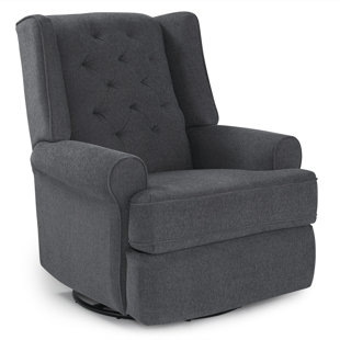 black nursery rocker
