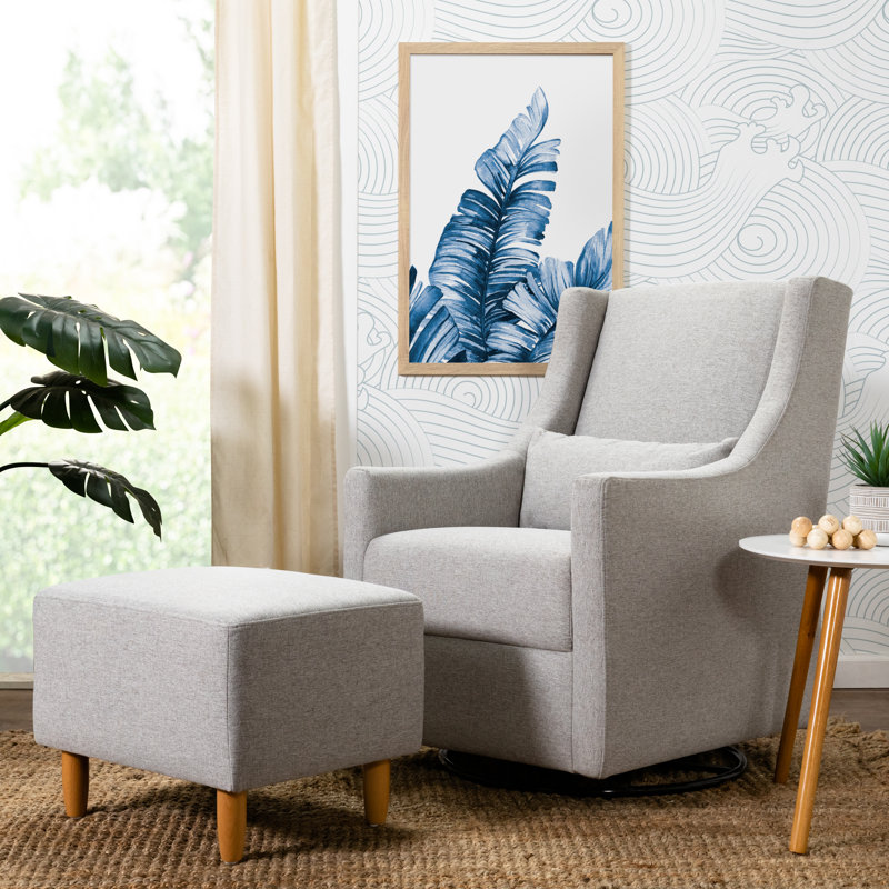 swivel glider and ottoman set