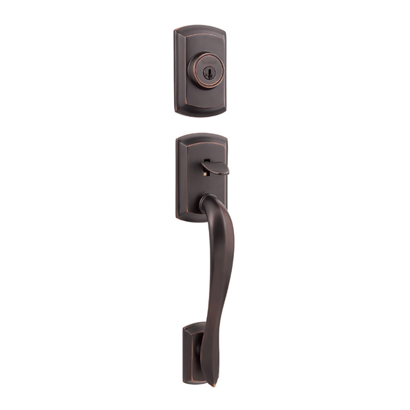 Kwikset Avalon Exterior Portion Handleset With Single Cylinder