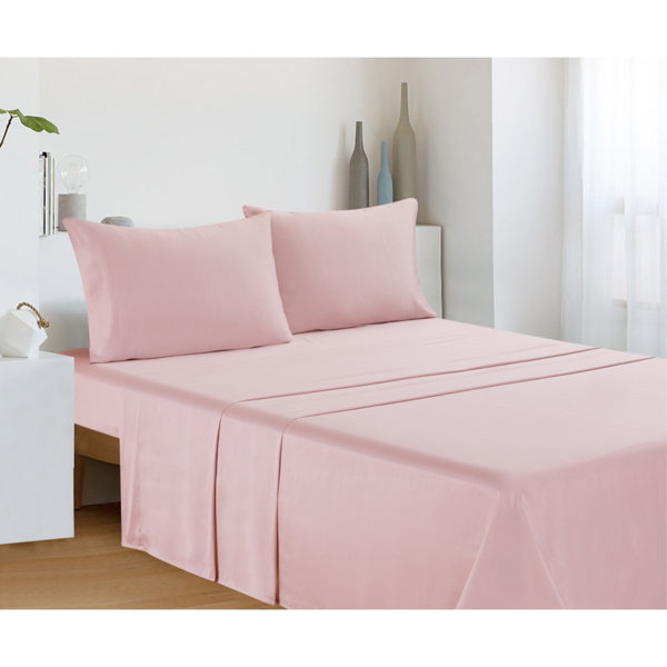 WHITE Solid Color Queen Size Deep Pocket Egyptian Bedding Luxurious HARD-TO-FIND Organic 100/% Viscose from BAMBOO 800 Thread Count 4-Piece BED SHEET Set