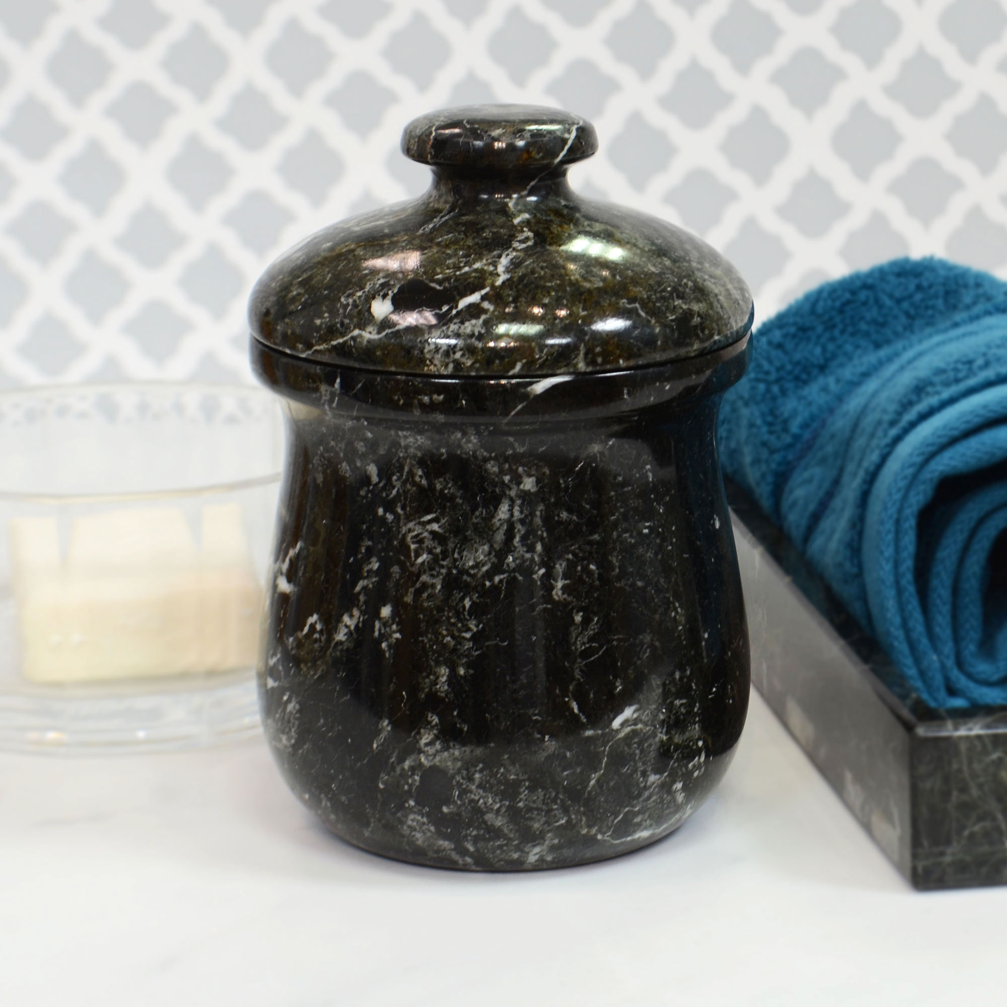 Astoria Grand Polished Storage Jar Wayfair