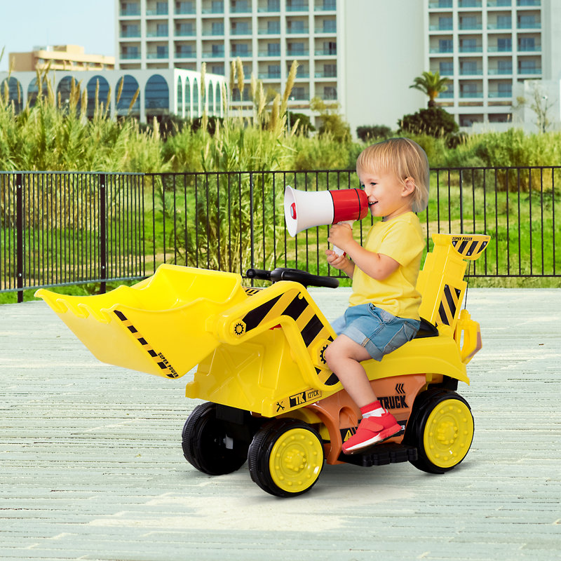 electric bulldozer ride on