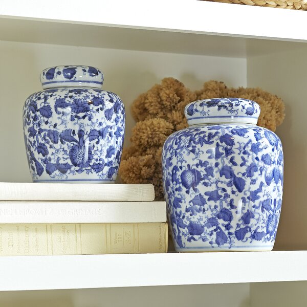 Marchand Decorative Ceramic Jar