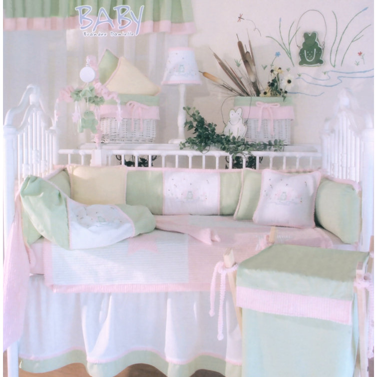 frog crib bedding