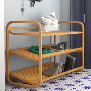 Rack Solid Wood Shoe Storage You Ll Love In 2020 Wayfair