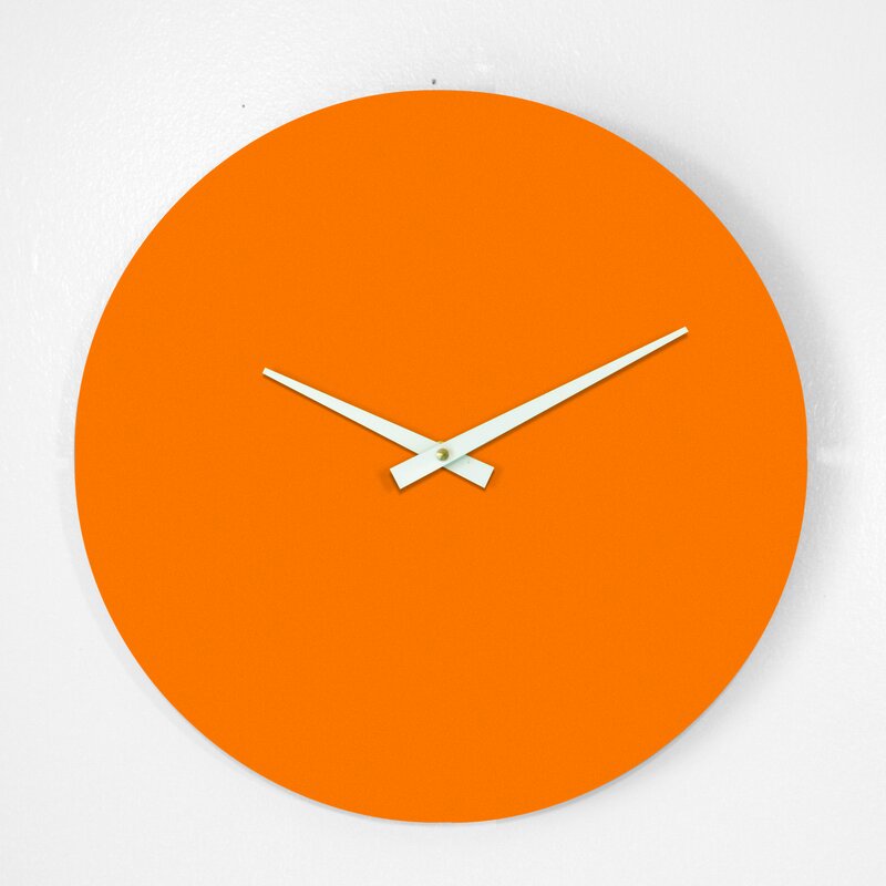 Оранжевые часы