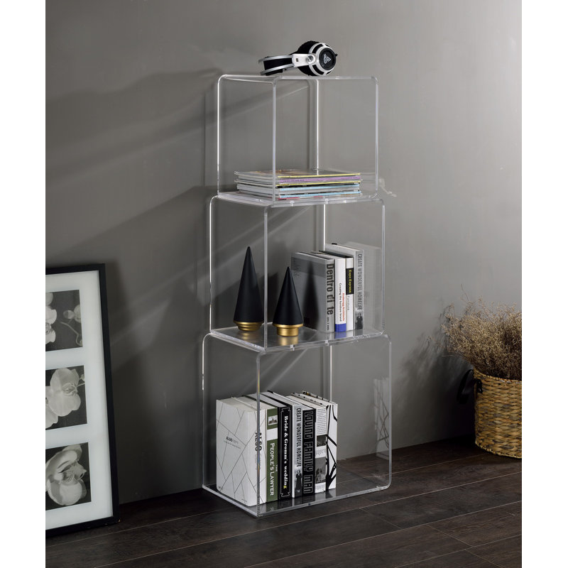 Brayden Studio 49 H X 18 3 W Plastic Cube Bookcase Wayfair Enjoy free shipping on most stuff, even big stuff. 49 h x 18 3 w plastic cube bookcase