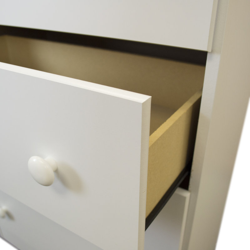 Harriet Bee Aaron Twin Over Twin Standard Bunk 5 Piece Bedroom Set