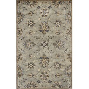 Seana Hand-Tufted Gray Area Rug