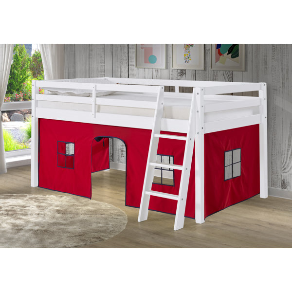 junior loft bed tent