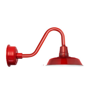 Red Outdoor Wall Lighting You Ll Love Wayfair Quickview