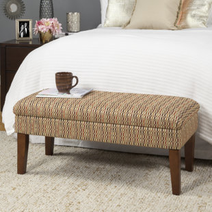 Go to store & view more images Schexnayder Decorative One Seat Bench with Storage by Winston Porter
