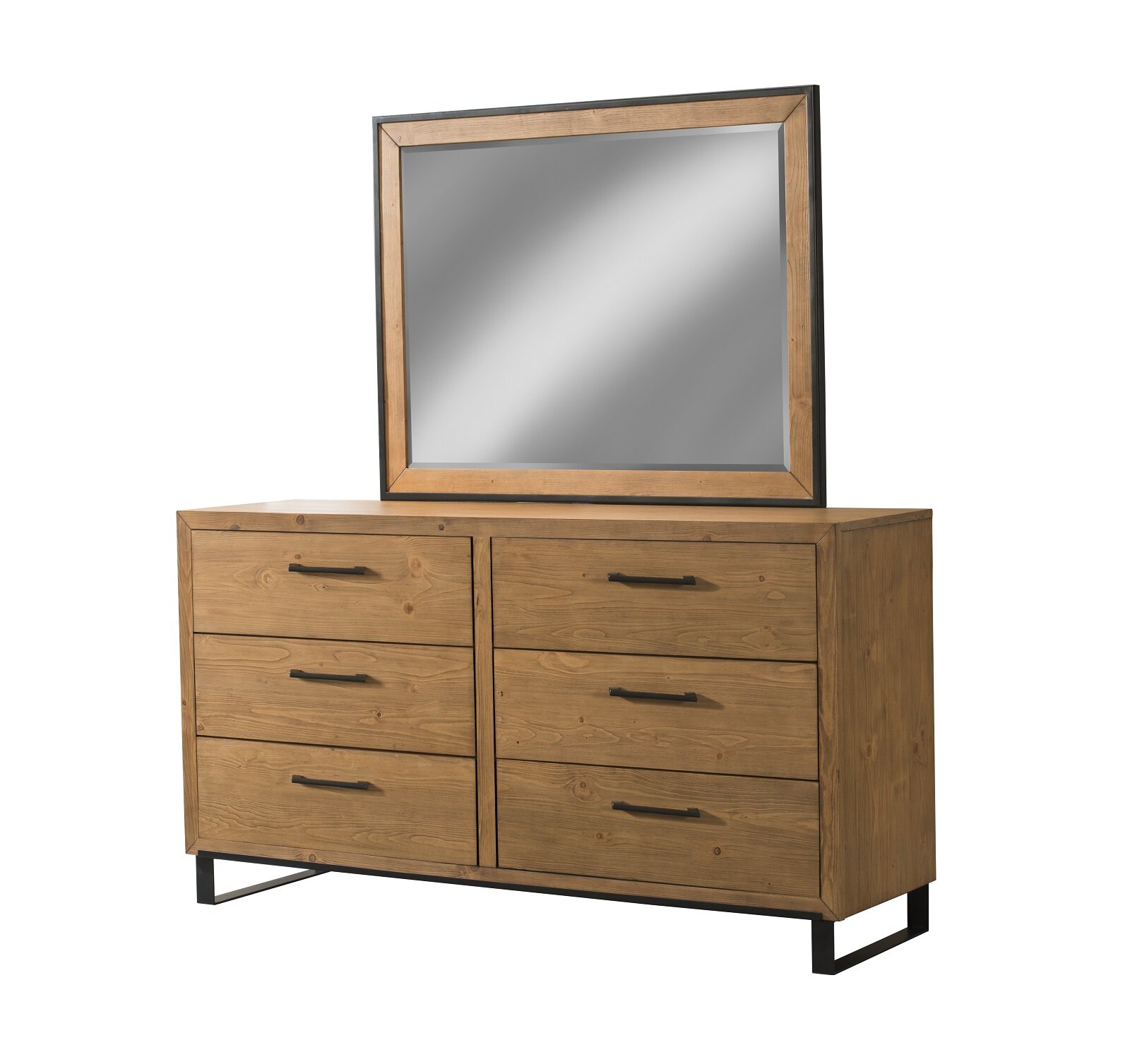17 Stories Crestline Rectangular Dresser Mirror Wayfair