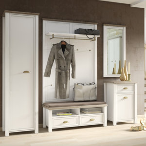 5-tlg. Garderoben-Set Chateau von Hokku Designs