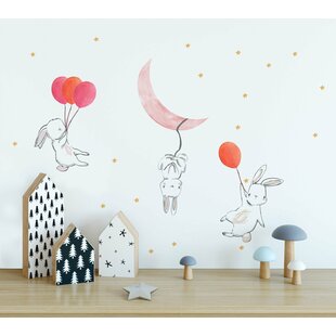 Woodland Owl 3pcs Light Switch Wall Sticker Children's Bedroom Playroom Fun