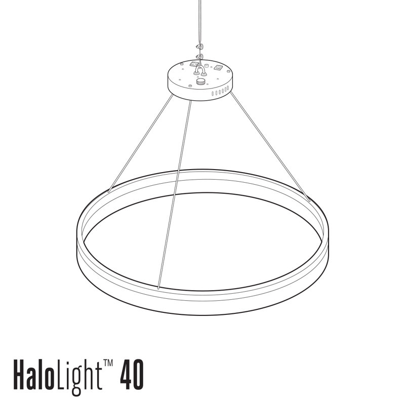 varidesk halo light