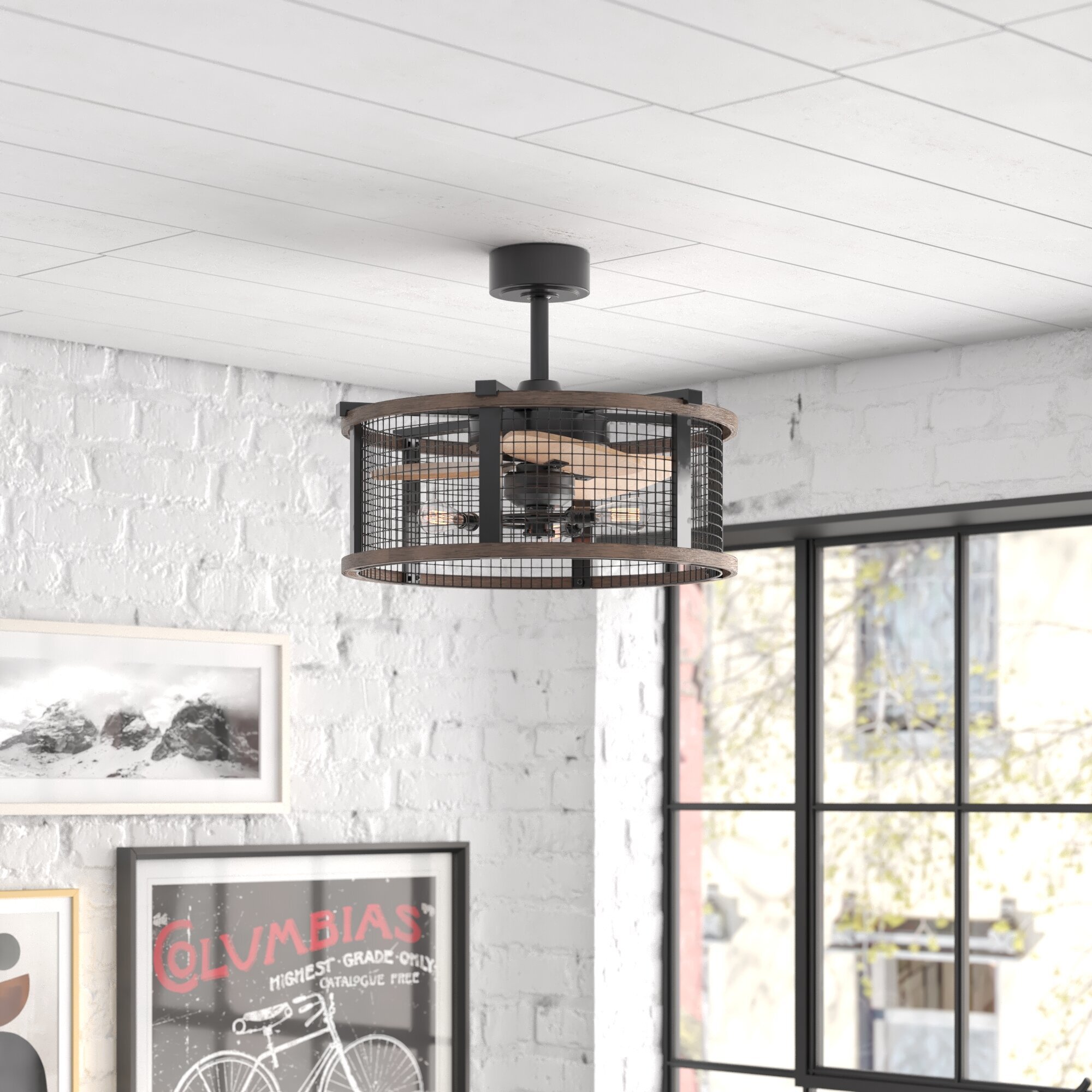 entryway ceiling fan with light