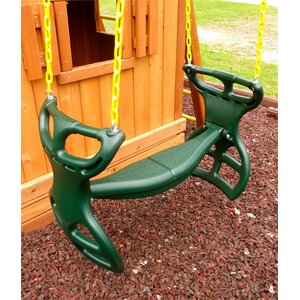 Heavy Duty Plastic Horse Glider with Coated Chain