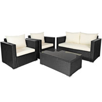 Vintage Rattan Furniture Wayfair