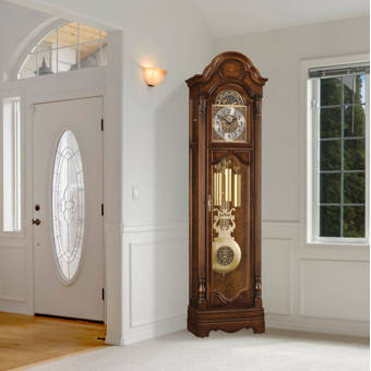 Howard Miller Wellston 84 25 Grandfather Clock Wayfair
