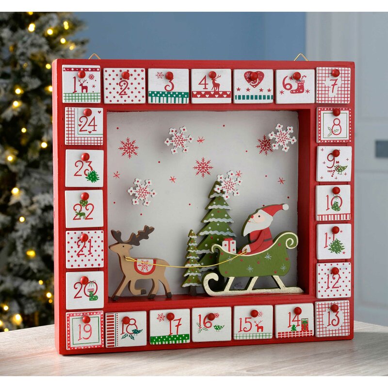 Die Saisontruhe Adventskalender Fenster Wayfair.de