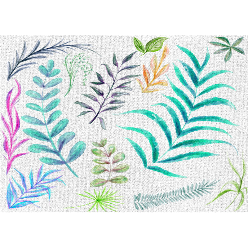 East Urban Home Watercolor Light Gray Area Rug Wayfair