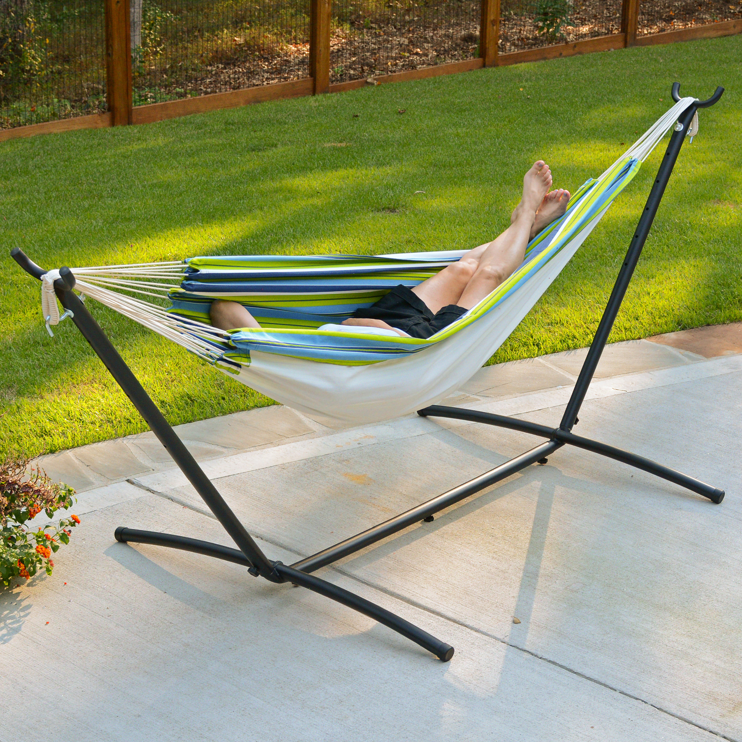 Arlmont And Co Janaeyah Classic Hammock With Stand Wayfair