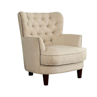 Arsen Wingback Chair by One Allium Way