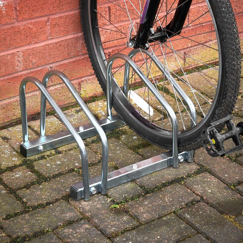 bike rack for shed