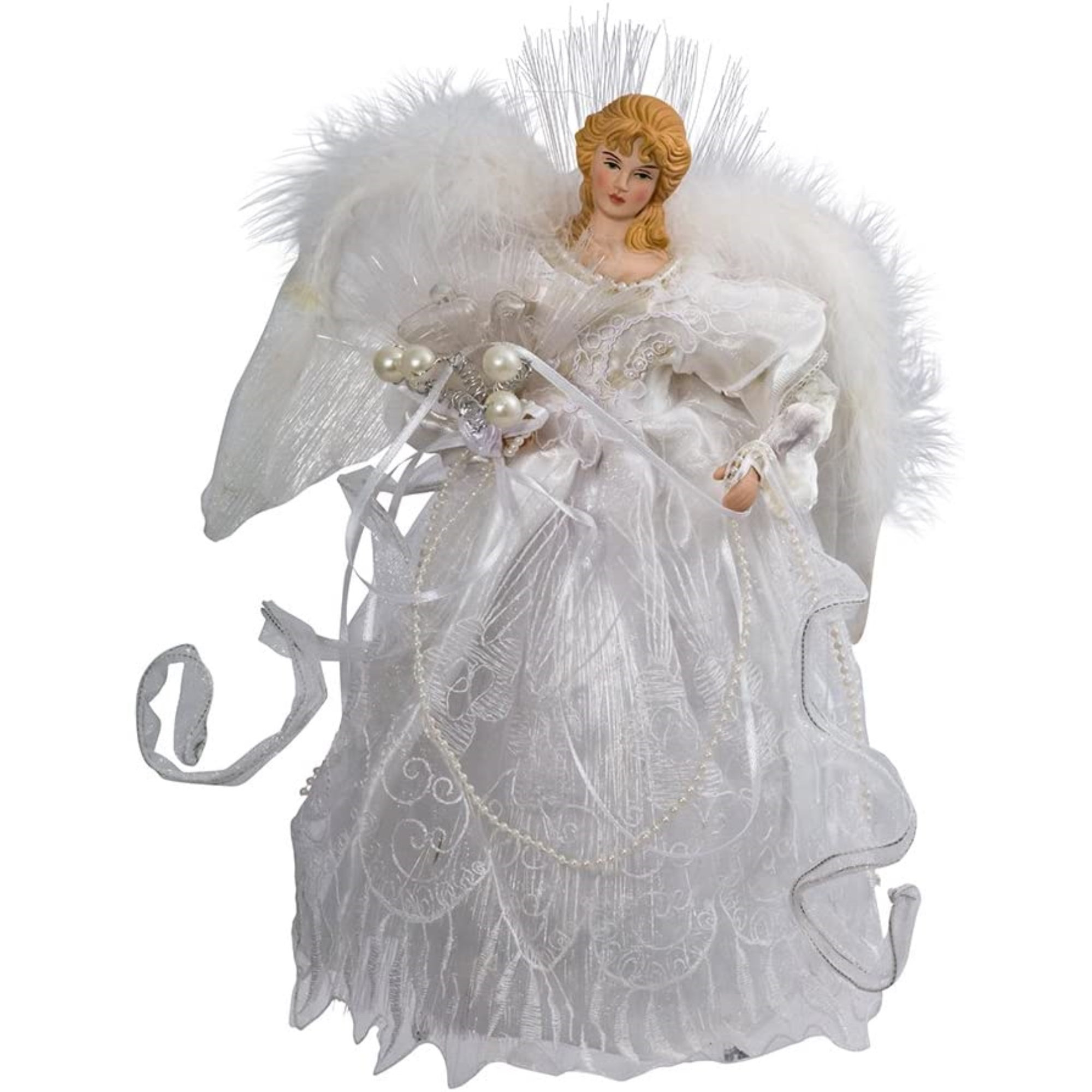 Kurt Adler Fiber Optic Angel Tree Topper & Reviews | Wayfair