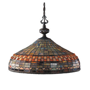Go to store & view more images Baron 3-Light Bowl Pendant by Fleur De Lis Living