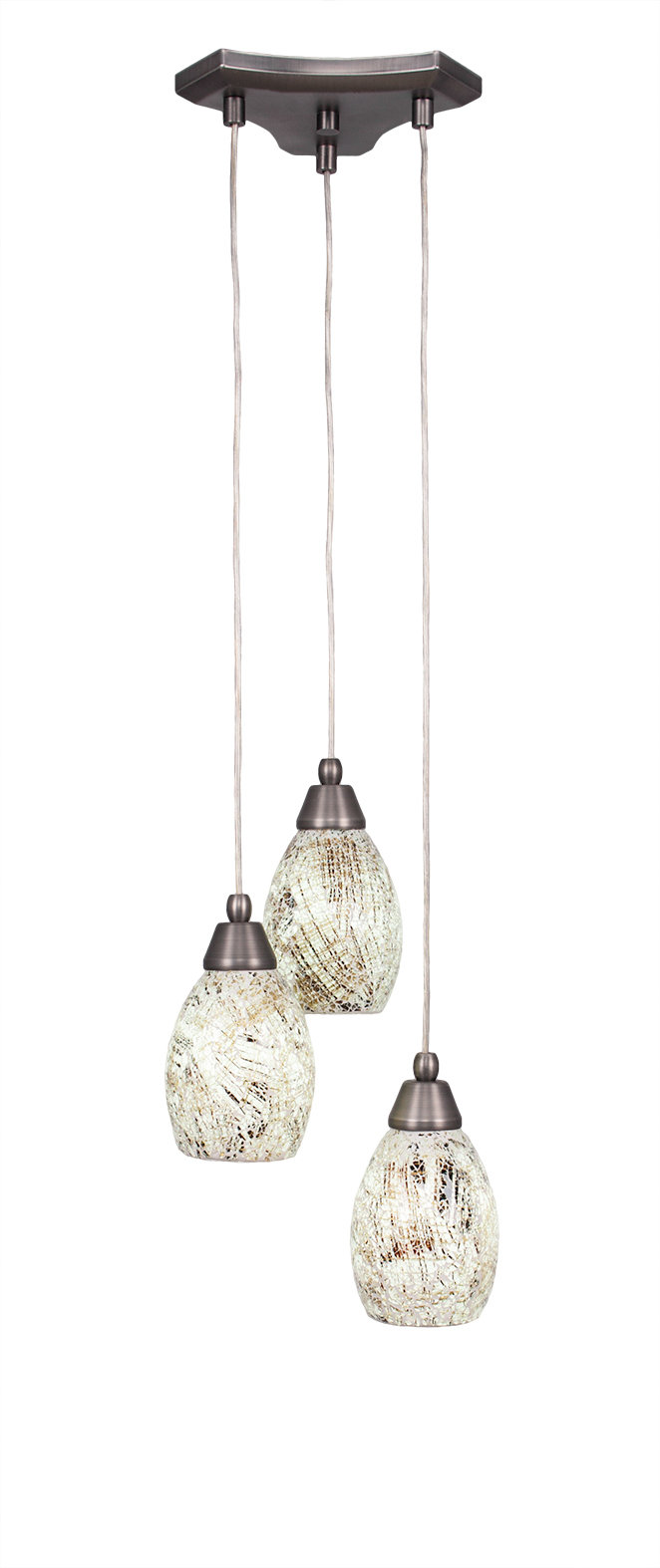 Red Barrel Studio Nessa 3 Light Cluster Bell Pendant Wayfair