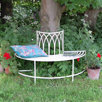 Circular metal bench
