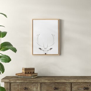 Black White Deer Wall Art You Ll Love In 2020 Wayfair