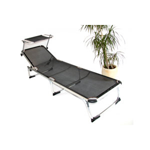 Gartenliege mit Sonnendach M11 von Hazelwood Home