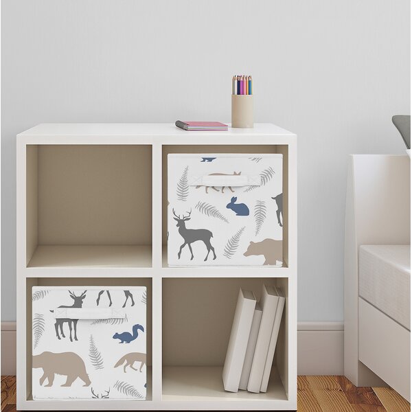 woodland animal storage cubes