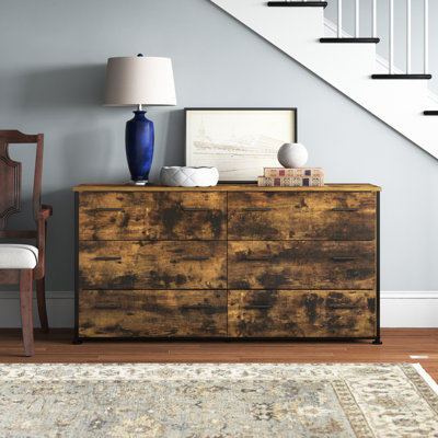 Brunswick 6 Drawer 59'' W Double Dresser