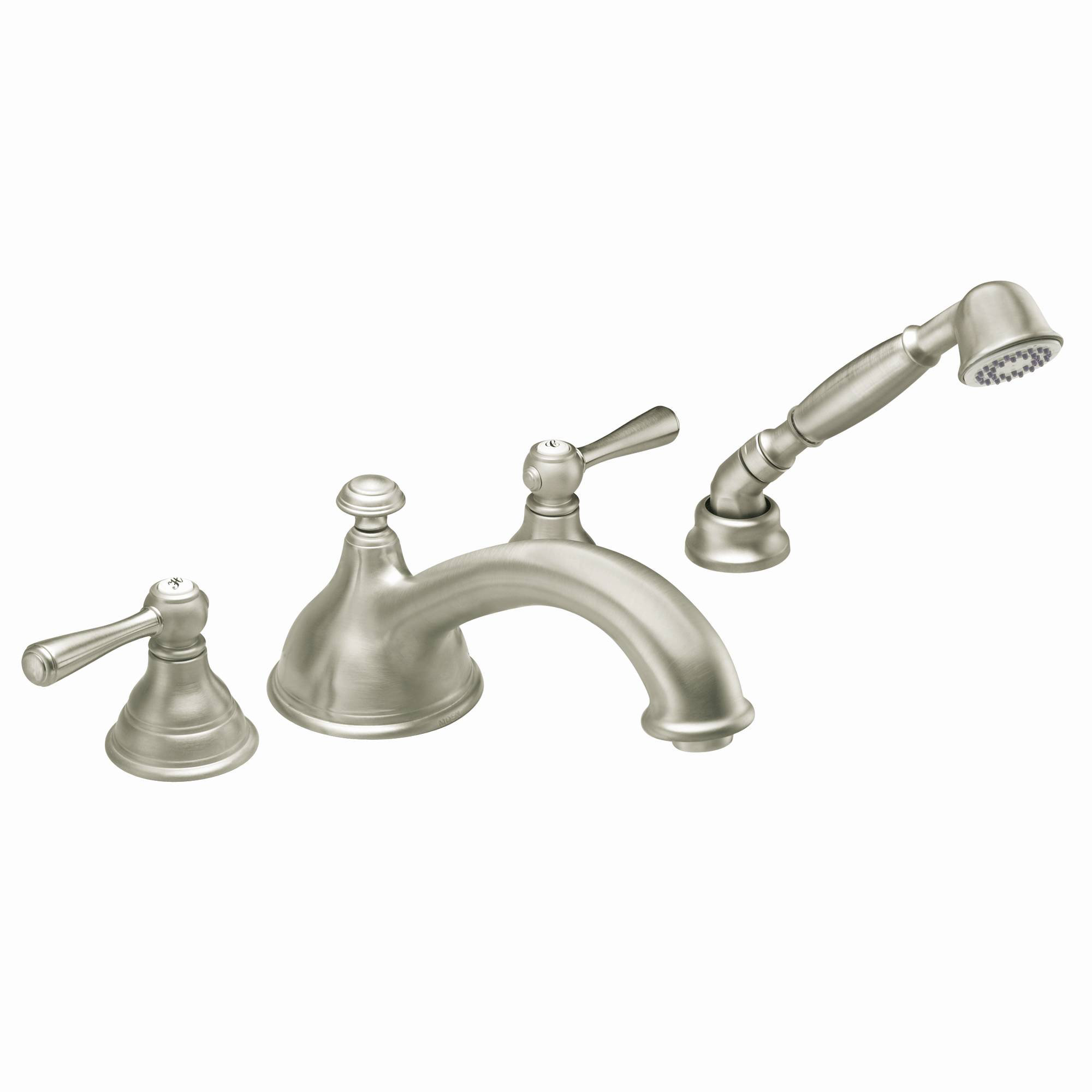 Kingsley 2 Handle Deck Mount Roman Tub Faucet With Handshower Valve Not Included Kingsley 2 Handle Deck Mount Roman Tub Faucet With Handshower Valve Not Included
