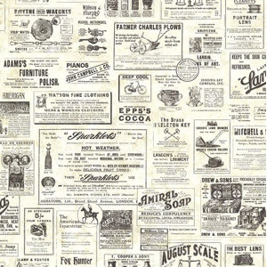 Countryside Adamstown Vintage Newspaper 33' x 20.5