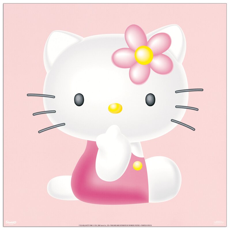 East Urban Home 'Sanrio-Hello Kitty' Graphic Art | Wayfair.co.uk
