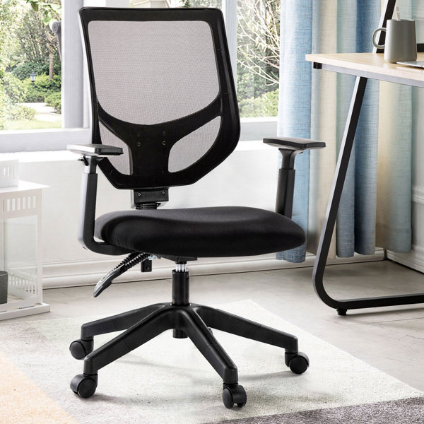 Inbox Zero Ergonomic High Mesh Swivel Desk Chair With ...