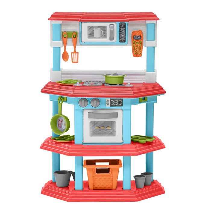 American Plastic Toys Kitchen Set & Reviews | Wayfair