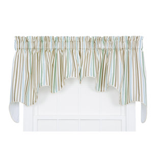 Striped Valances Kitchen Curtains You Ll Love Wayfair Zara Curtain Valance