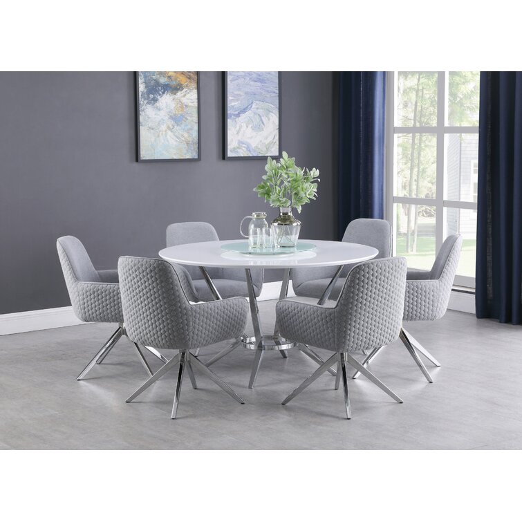 la 6 seater dining set