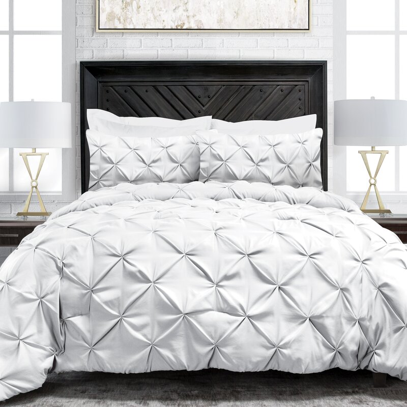 House Of Hampton Vanzant Sleep Pinch Pleat Comforter Set Reviews